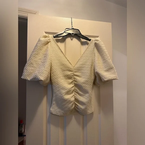 Free people puff sleeve top - Picture 1 of 7